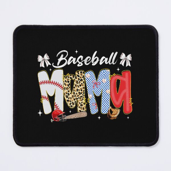 Item preview, Baseball Mama Coquette Bow Game Day Cute Leopard Print designed and sold by miaa-artistshop.