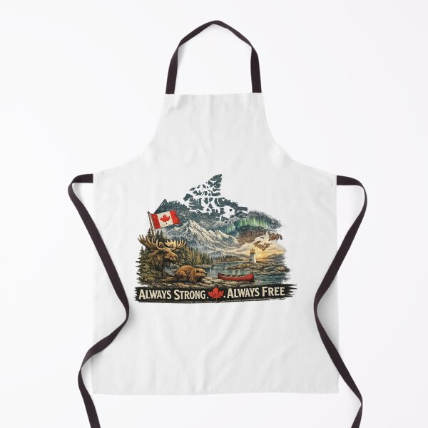 Item preview, Canada: Always strong, always free. designed and sold by AFKandBeyond.