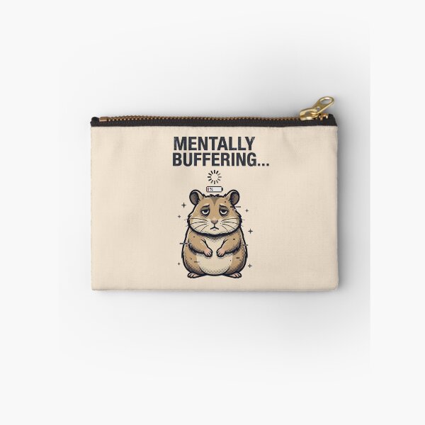 Item preview, Mentally Buffering Hamster Tee – Alt Meme Stickers designed and sold by ZyxDes.
