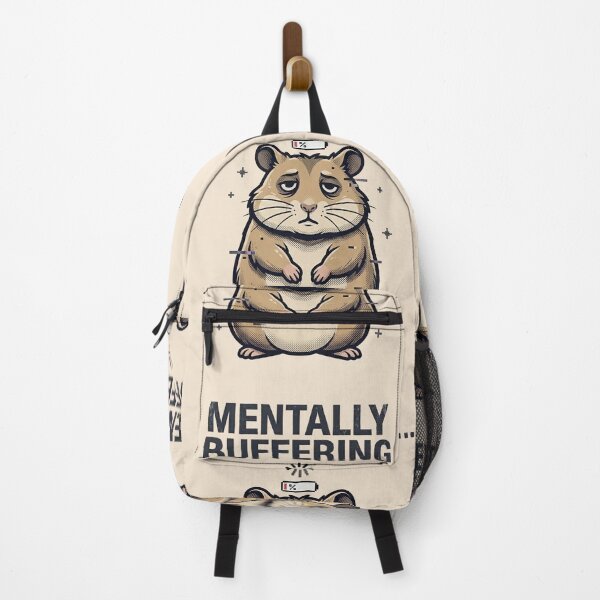 Item preview, Mentally Buffering Hamster Tee – Alt Meme Stickers designed and sold by ZyxDes.