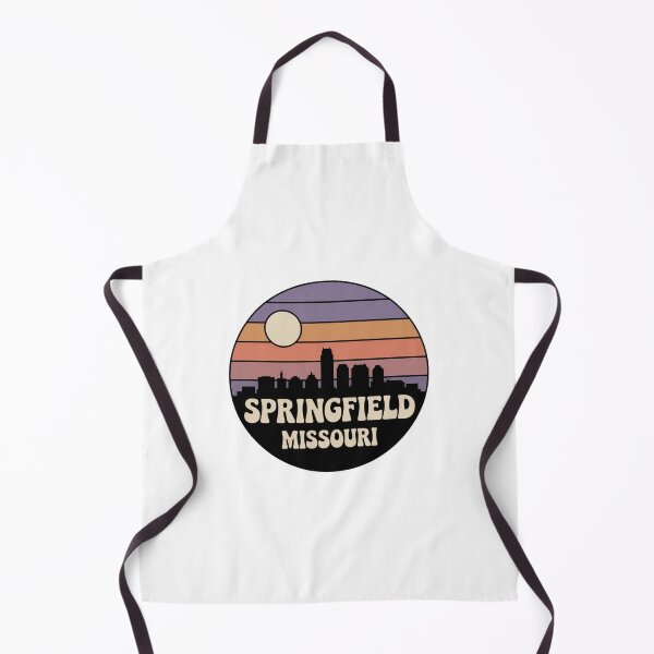 Aperçu de l'œuvre Springfield, Missouri : Badge « Coucher de soleil violet-orange » créée et vendue par CircinusStore.