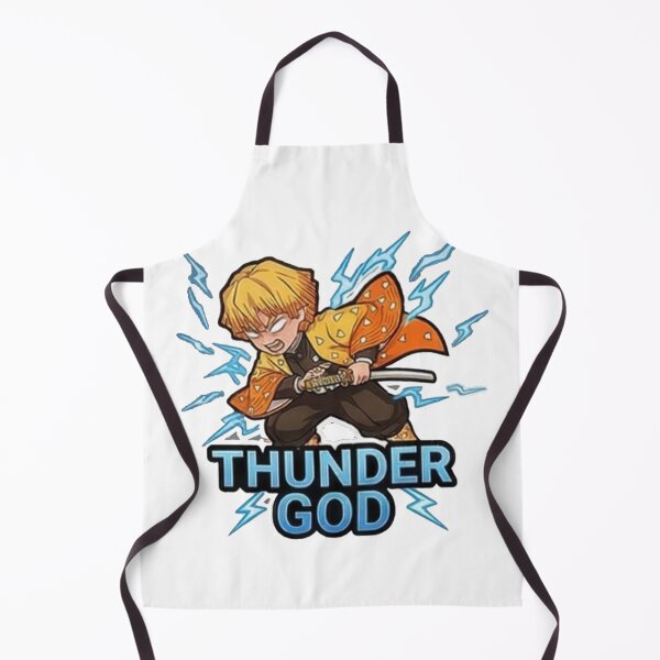 Item preview, demonslyer thunder god stickers trending designs designed and sold by PushpenderTOTO.