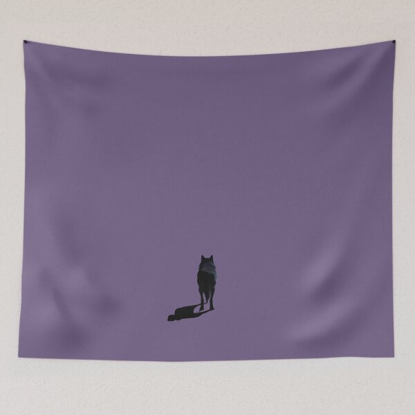 Item preview, Wolf Waits in Dark Cathedral Before Rite designed and sold by GeoWhimsy Studio.