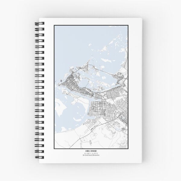 Item preview, Abu Dhabi City Line Art Vertical designed and sold by DrawMeACity.