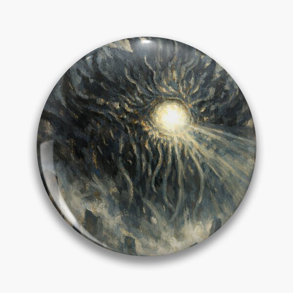 Item preview, Eldritch Awakening – Cosmic Horror Entity Over a Ruined World designed and sold by cr6zym1nd.