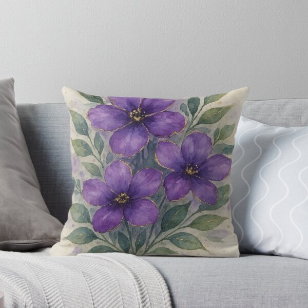 Item preview, Violet Flowers  designed and sold by GraphicsClub.