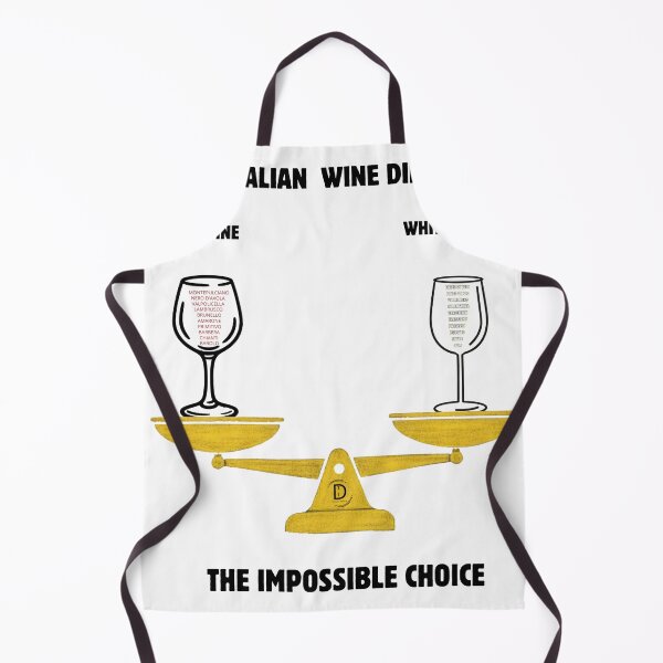 Item preview, Funny Italian Wine Dilemma Sticker & Shirt - Barolo vs Prosecco Gift designed and sold by TheItaliandilemma.