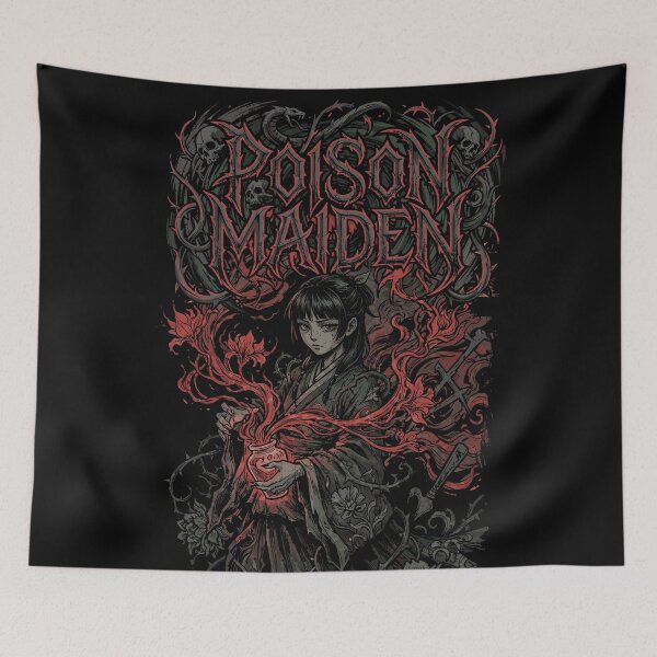 Item preview, Poison Maiden Anime Dark Art designed and sold by Tokyo Retro.