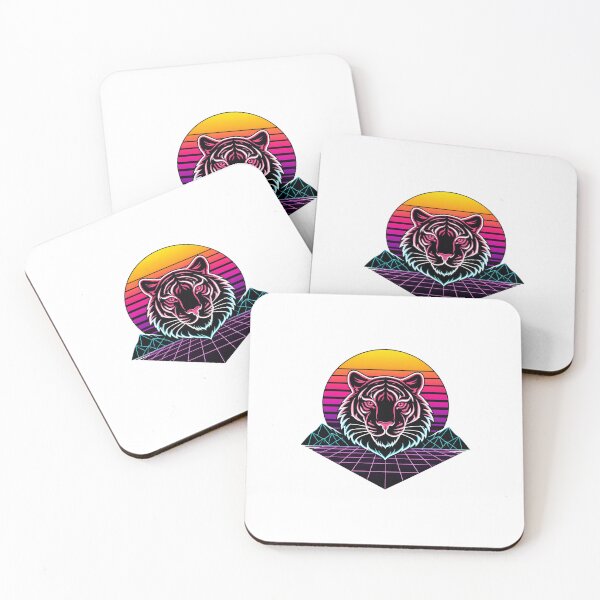 Item preview, Retro Sunset Tiger designed and sold by GeaSupplyStudio.