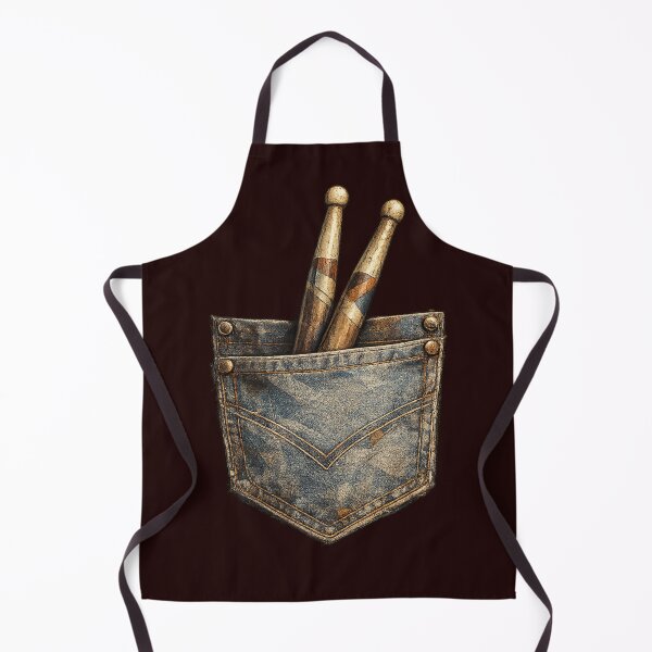 Item preview, Drumsticks in Pocket – Vintage Drummer Music Design designed and sold by jerskie_12tribes.