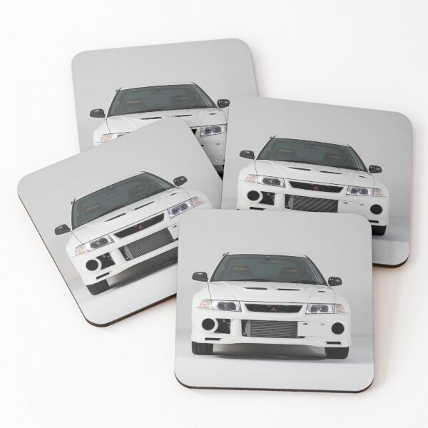 Item preview, Mitsubishi Lancer Evolution VI RS – JDM Rally Legend Poster designed and sold by Road To Track.