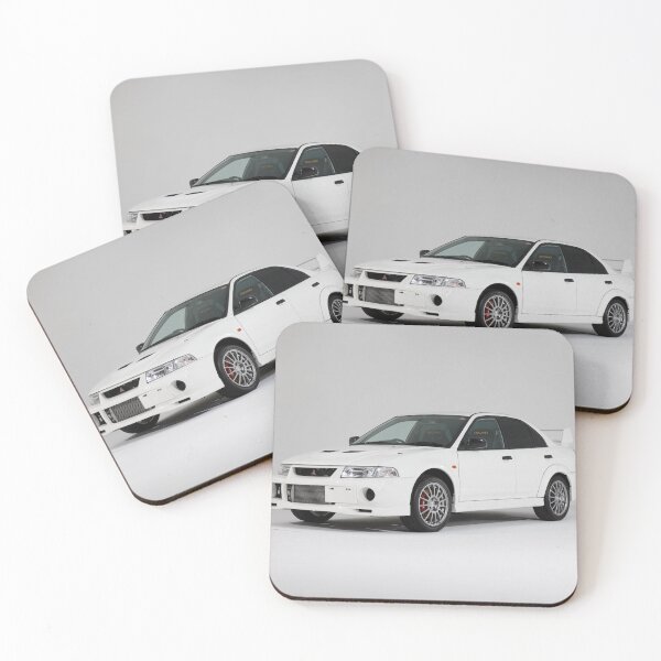 Item preview, Mitsubishi Lancer Evolution VI RS – JDM Rally Legend Poster designed and sold by Road To Track.