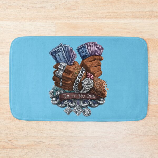 Item preview, Trust No One – Money & Hustle Street Art Design designed and sold by CreatifyTee.