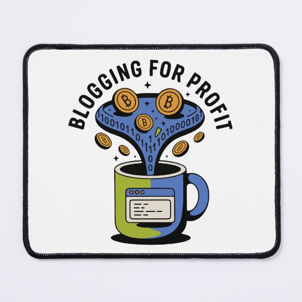 Item preview, Blogging For Profit Bitcoin Success Coffee Mug designed and sold by PixelWaveBD.