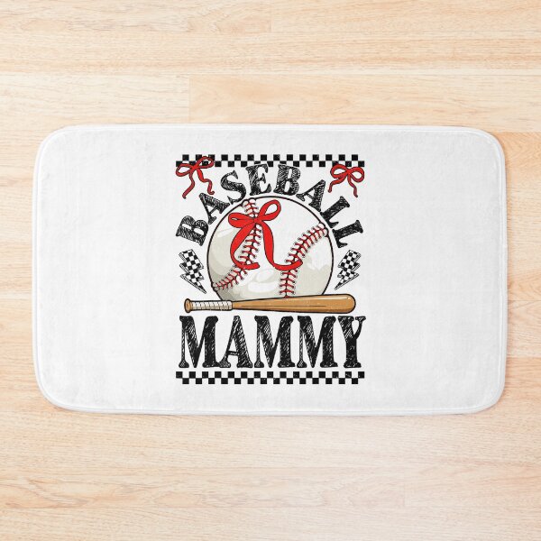 Item preview, Baseball Mammy Coquette Bow Sports Mom Design designed and sold by miaa-artistshop.