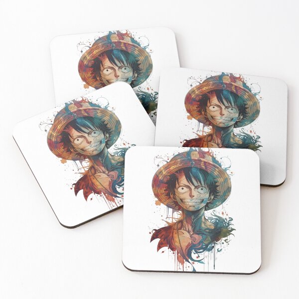 Item preview, Neon Pirate Chaos – Drip Art Anime Portrait designed and sold by Dyan4.