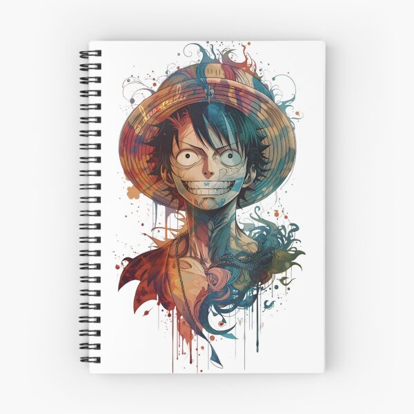 Item preview, Neon Pirate Chaos – Drip Art Anime Portrait designed and sold by Dyan4.