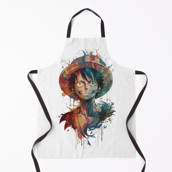 Item preview, Neon Pirate Chaos – Drip Art Anime Portrait designed and sold by Dyan4.