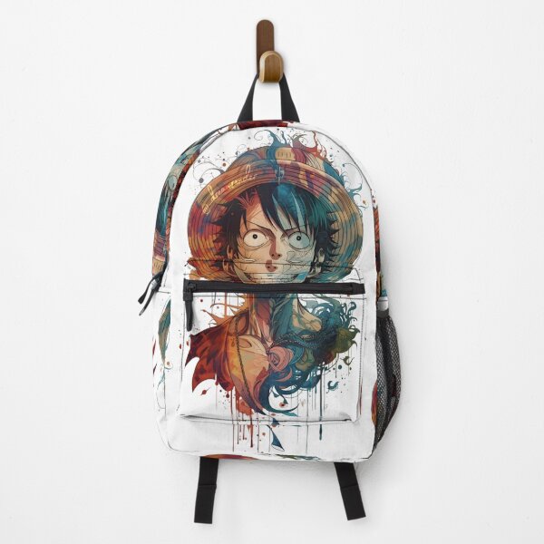 Item preview, Neon Pirate Chaos – Drip Art Anime Portrait designed and sold by Dyan4.