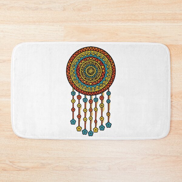 Item preview, Dream Catcher With Flowers On Hanging Elements. designed and sold by Dinasshop.