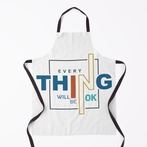 Item preview, Every Thing Will Be OK – Neon Typography Design designed and sold by CreatifyTee.
