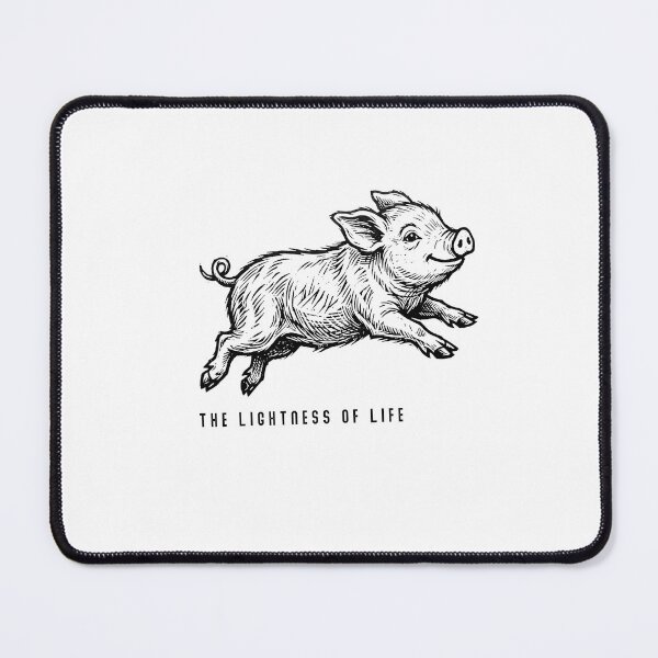 Item preview, Cute Mini Pig – The Lightness of Life | Soft Aesthetic Animal Shirt designed and sold by PhokaPhokich.