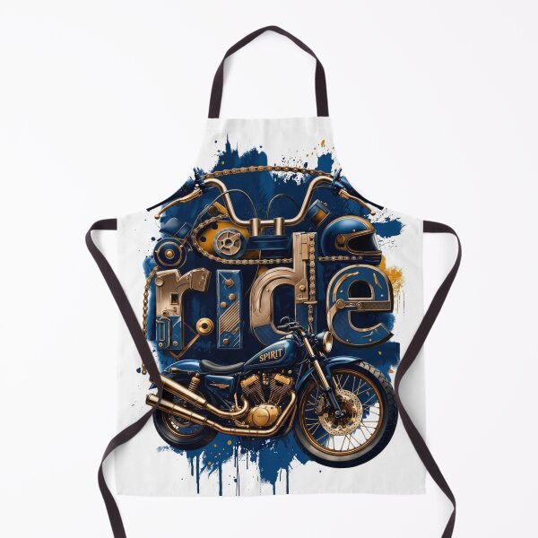 Item preview, Ride Spirit Vintage Motorcycle Art designed and sold by CreatifyTee.