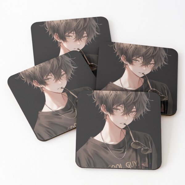 Item preview, Streetwear Anime Boy with Sunglasses and Chains - Aesthetic Print designed and sold by Jbantan.