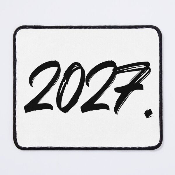 Item preview, Year Of 2027 Paint Ink Brush Typography designed and sold by CDPrintsDesigns.