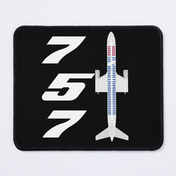 Item preview, Boeing 757 Seat Map Aviation Design designed and sold by Emberglowo.