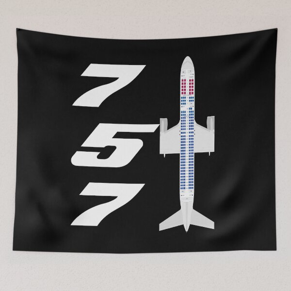 Item preview, Boeing 757 Seat Map Aviation Design designed and sold by Emberglowo.