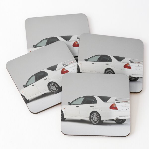 Item preview, Mitsubishi Lancer Evolution VI RS – JDM Rally Legend Poster designed and sold by Road To Track.