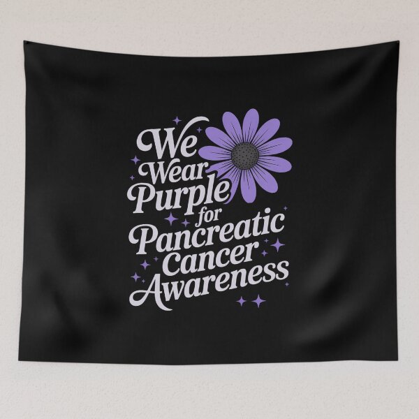 Item preview, In November We Wear Purple Ribbon Pancreatic Cancer Awareness  designed and sold by IdunayaStore.
