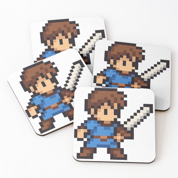 Item preview, Pixel Hero – Retro RPG Warrior designed and sold by EchoWave11.