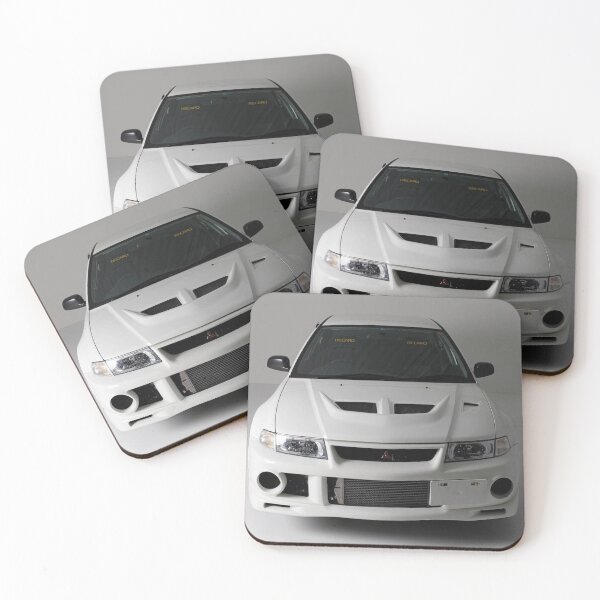 Item preview, Mitsubishi Lancer Evolution VI RS – JDM Rally Legend Poster designed and sold by Road To Track.