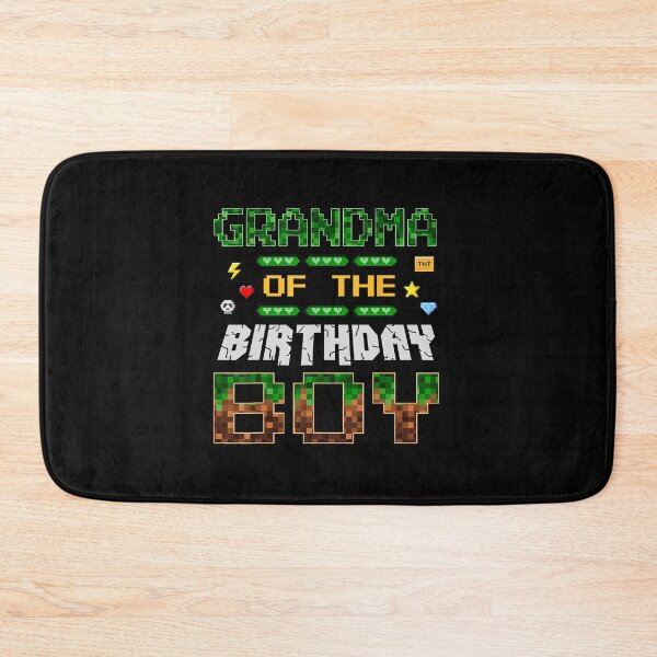 Item preview, Grandma Of The Birthday Boy Gamer Pixel Party Cute designed and sold by FGTV2021.