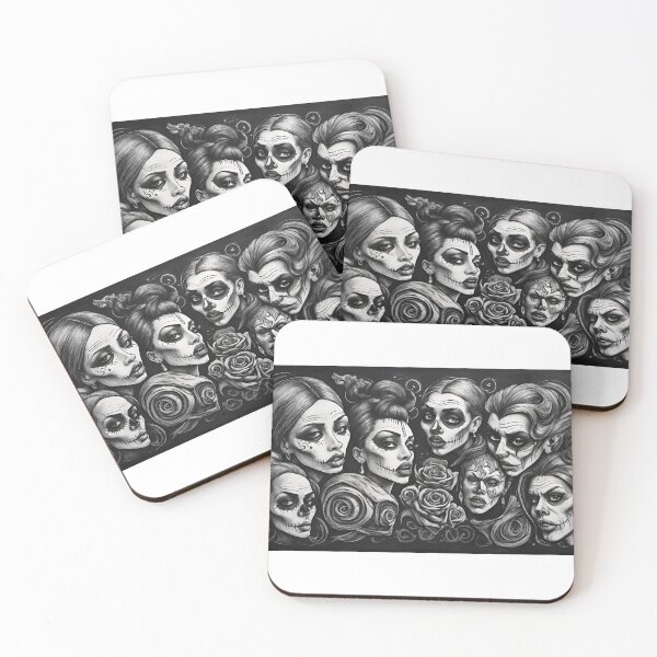 Item preview, Gothic Halloween characters designed and sold by Djgarner.