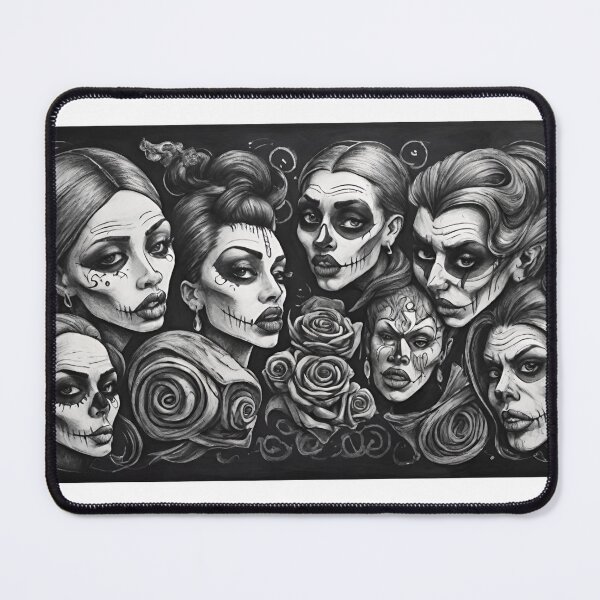 Item preview, Gothic Halloween characters designed and sold by Djgarner.