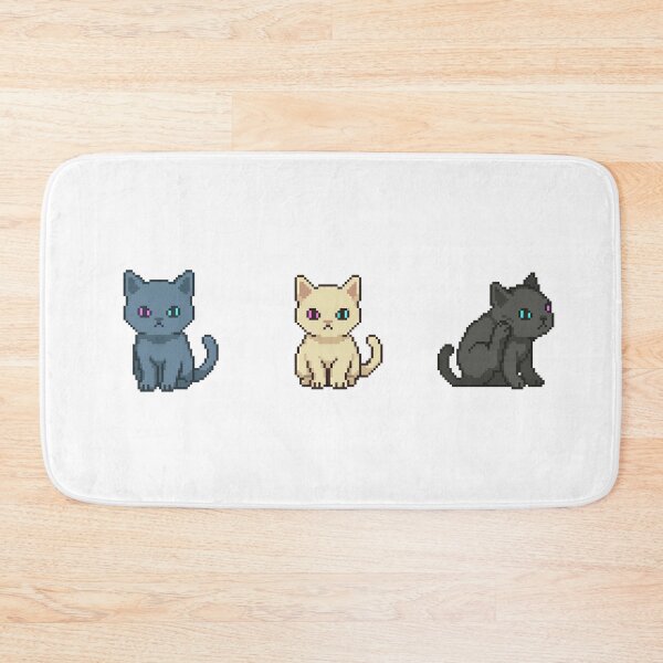 Item preview, Neon-Eyed Pixel Kittens designed and sold by Aerianwind.