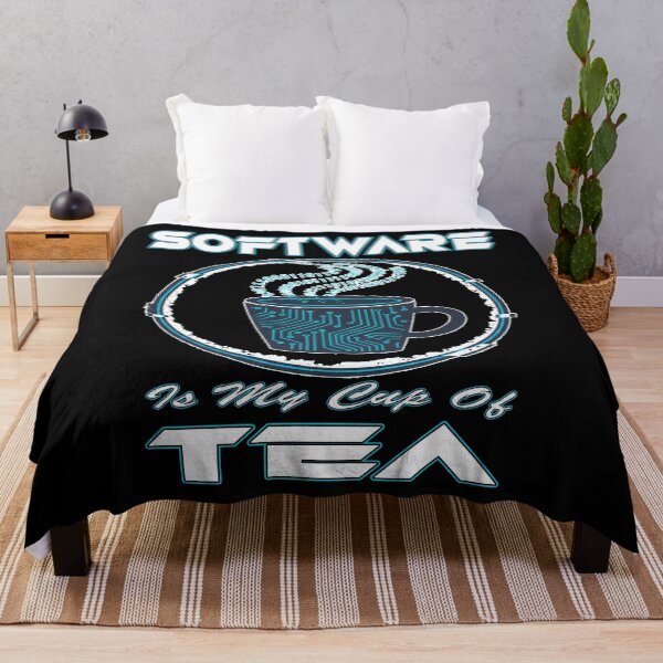Item preview, Software Is My Cup of Tea  Funny Programmer Developer Coder AI training Prompt Engineer Data Science designed and sold by Jt41.