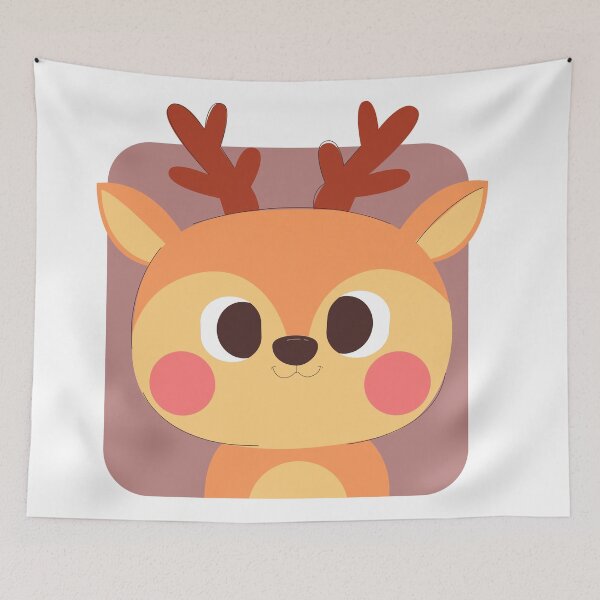 Item preview, Deer Face Cute  designed and sold by panduwikan20.
