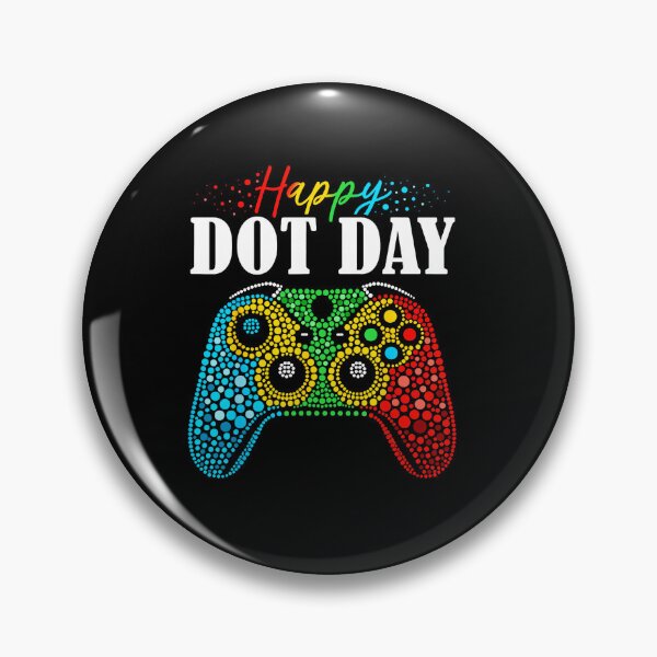 Item preview, Happy Dot Day Gamer Controller Colorful Polka Dot  designed and sold by FGTV2021.
