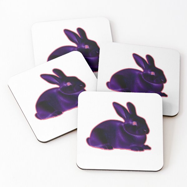 Item preview, Easter Neon Bunny Modern Rabbit designed and sold by PhokaPhokich.