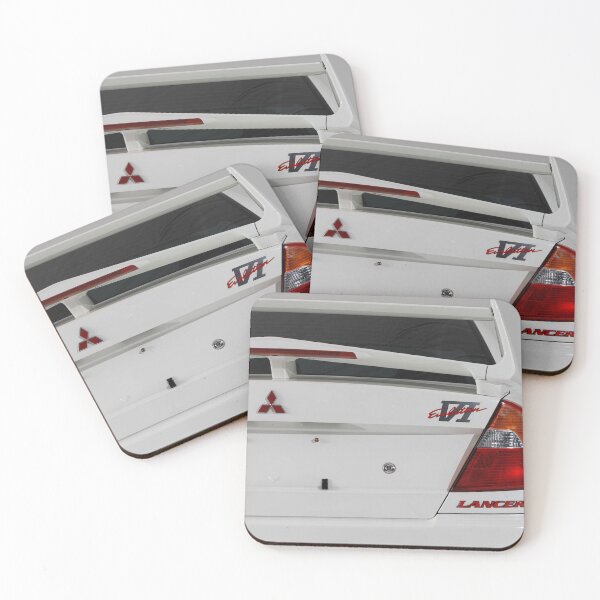 Item preview, Mitsubishi Lancer Evolution VI RS – JDM Rally Legend Poster designed and sold by Road To Track.
