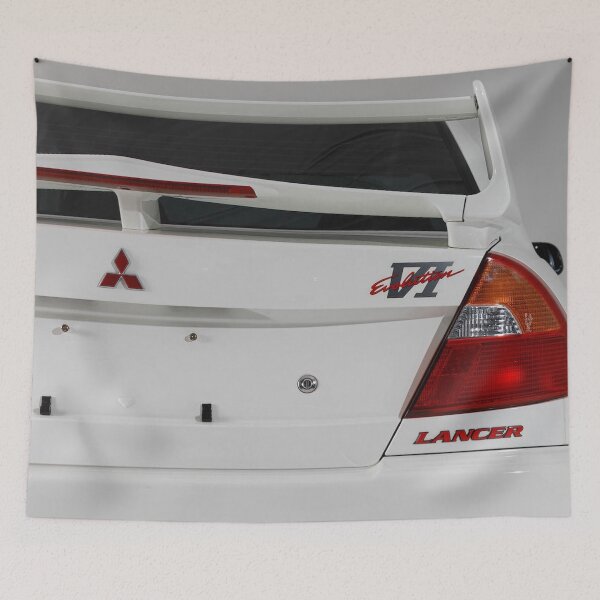 Item preview, Mitsubishi Lancer Evolution VI RS – JDM Rally Legend Poster designed and sold by Road To Track.