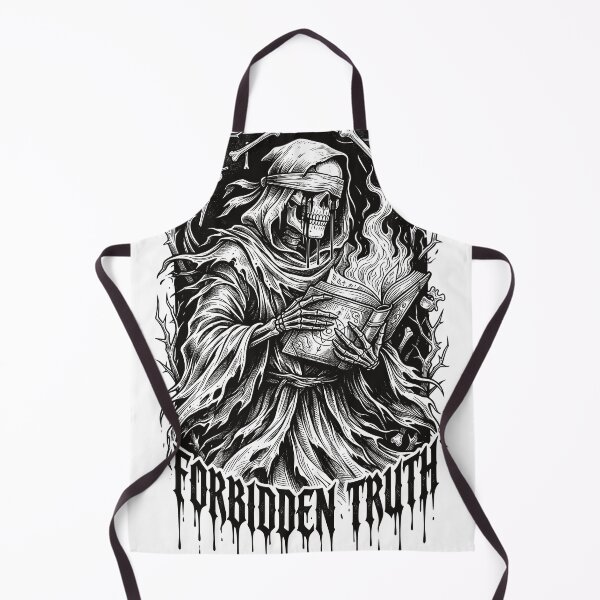 Item preview, Forbidden Truth - Dark Fantasy Grim Reaper Illustration designed and sold by LockjowArt.