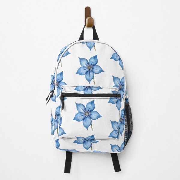 Item preview, Blue Clematis flower Watercolors designed and sold by uunaa.
