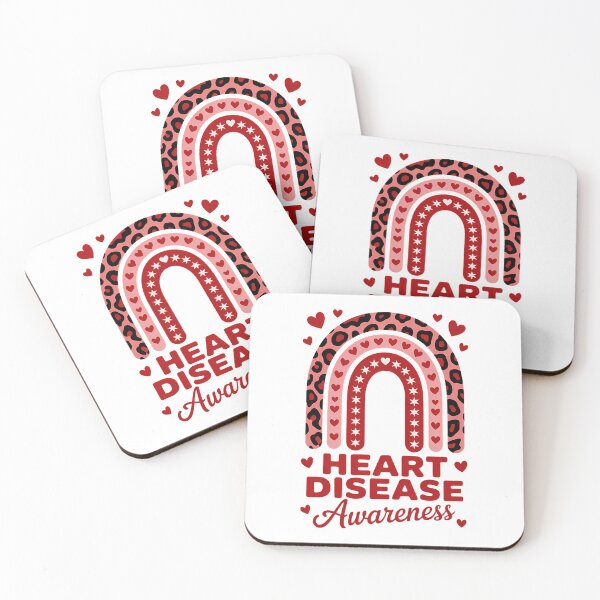 Item preview, Heart Disease Awareness Heart month rainbow heart awareness designed and sold by IdunayaStore.