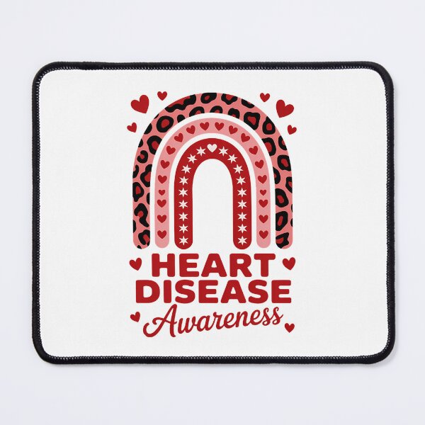 Item preview, Heart Disease Awareness Heart month rainbow heart awareness designed and sold by IdunayaStore.
