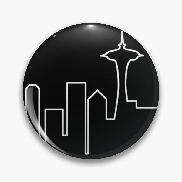 Artikelvorschau, Skyline von Seattle entworfen und verkauft von tonychiq.